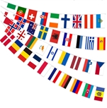 שרשרת דגלי המדינות המשתתפות באירויזיון