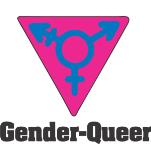 מגנט עגול Gender Queer